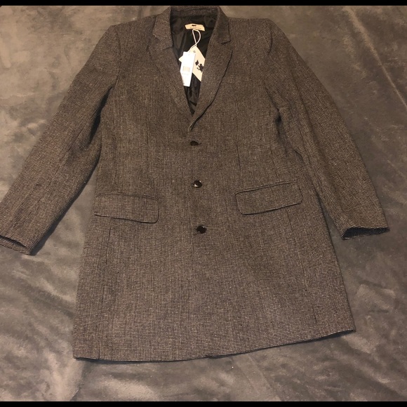 Maison Noir Grey OverCoat - Picture 2 of 4